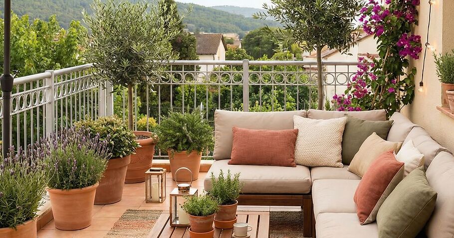 Urban Jungle auf dem Balkon: So wird er zur grünen Dschungel-Oase