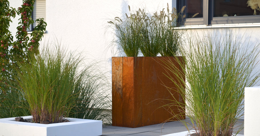 Moderner Garten: Stilvolle Gartengestaltung <br>mit klaren Linien & langlebigen Materialien